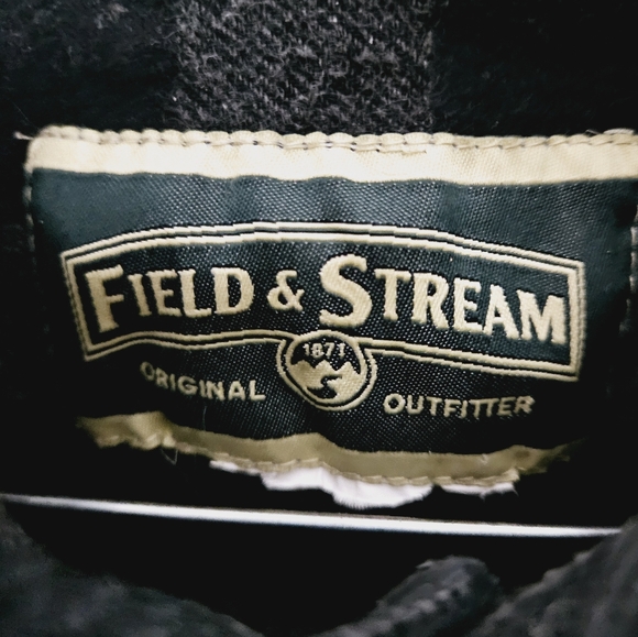 FIELD & STREAM | plaid thick flannel button up long sleeve shirt - Picture 5 of 5